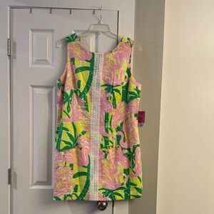 Lilly Pulitzer for Target Pink and Green Midi Dress